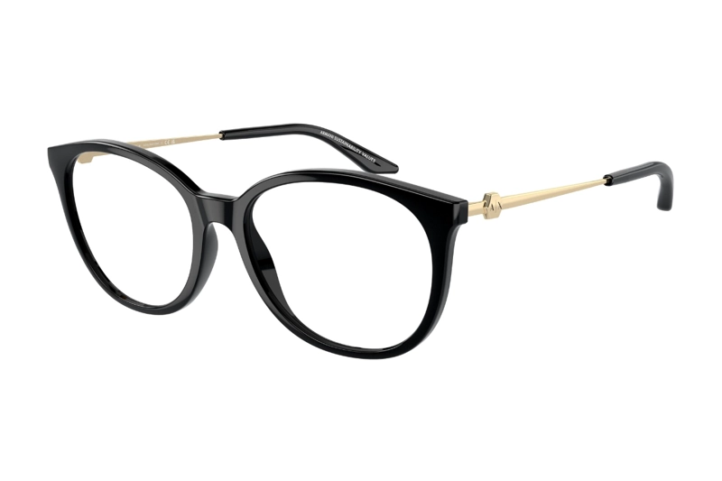 LENTES ARMANI EXCHANGE ÓPTICOS BLACK POLISHED - 2