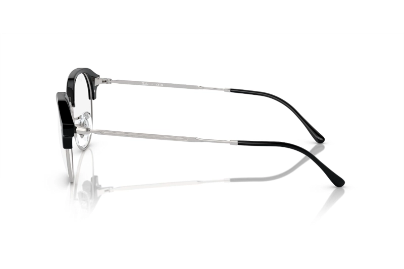 LENTES RAY-BAN ÓPTICOS BLACK ON SILVER ÓPTICAL - 3