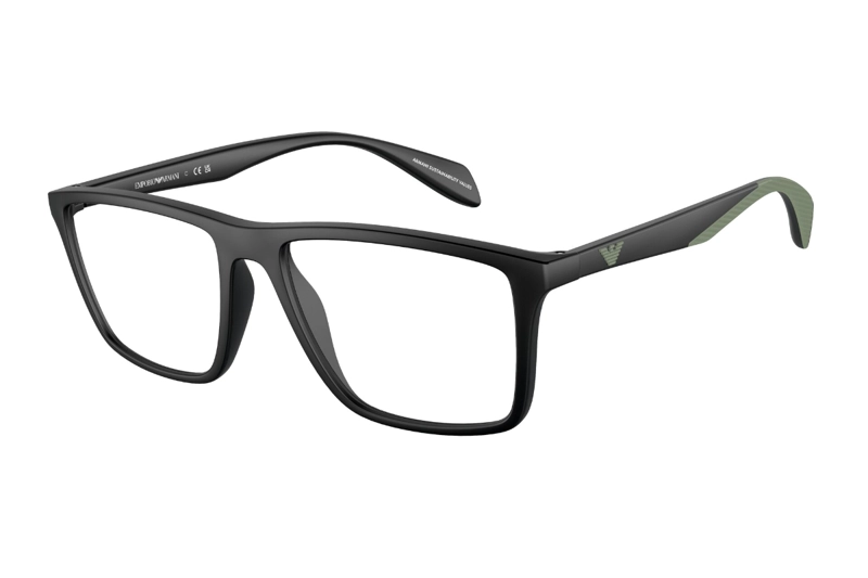 LENTES EMPORIO ARMANI ÓPTICOS BLACK MATTE - 2