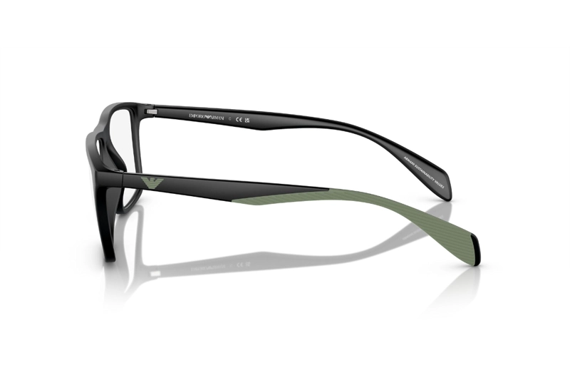 LENTES EMPORIO ARMANI ÓPTICOS BLACK MATTE - 3