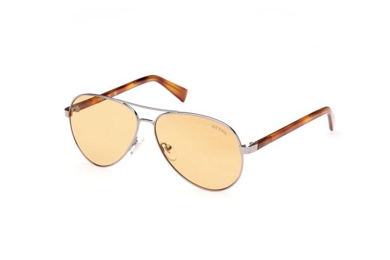 LENTES SOL GUESS PLATEADO - 2