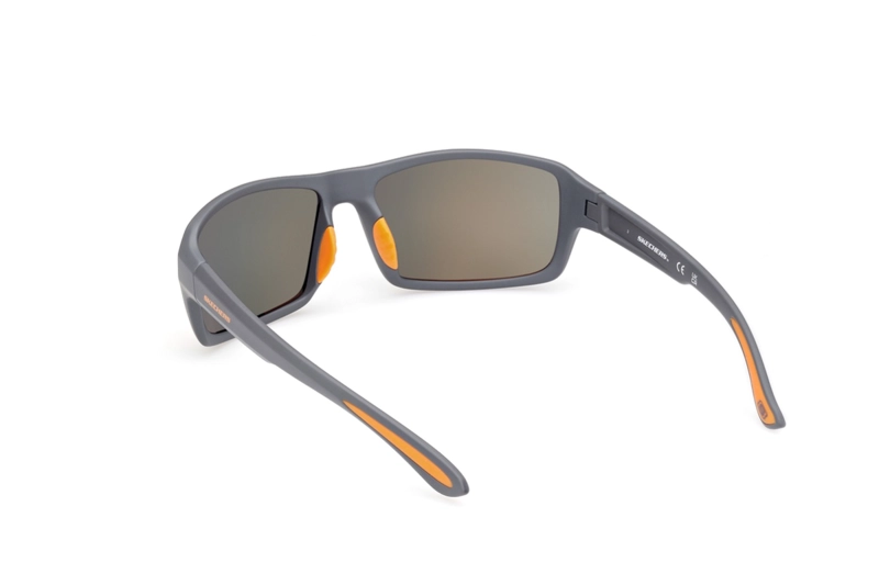 LENTES SOL SKECHERS GRIS ESPEJADOS - 4