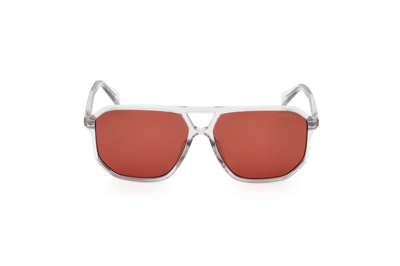 LENTES SOL GUESS TRANSPARENTE - 1