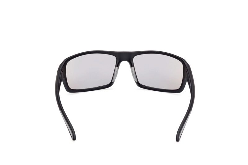 LENTES SOL SKECHERS NEGRO MATE ESPEJADOS - 5