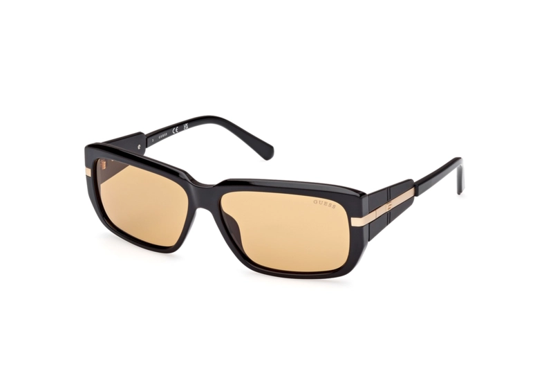 LENTES SOL GUESS NEGRO BRILLANTE - 2