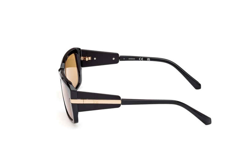 LENTES SOL GUESS NEGRO BRILLANTE - 3