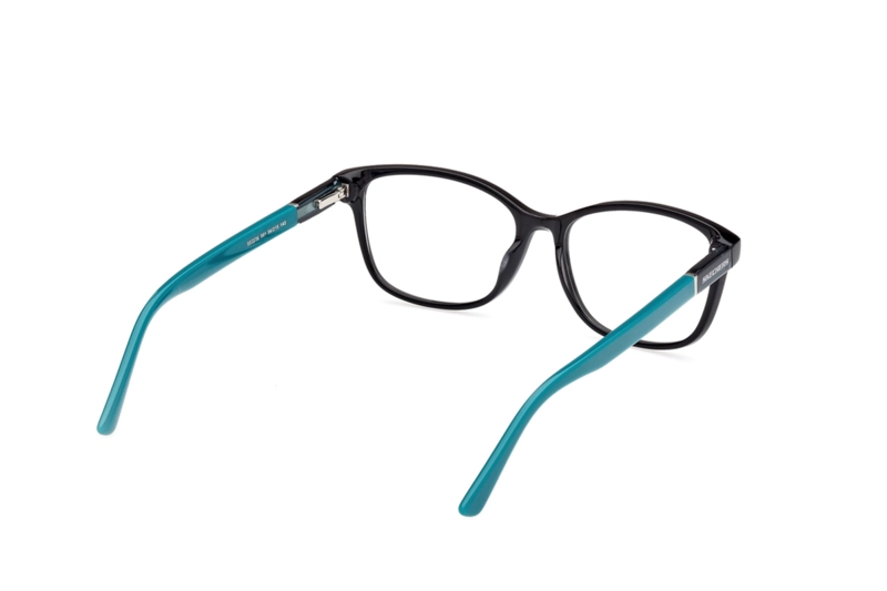 LENTES SKECHERS ÓPTICOS NEGRO BRILLANTE - 6