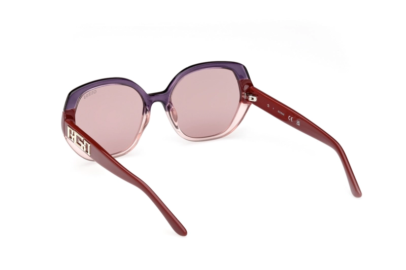 LENTES SOL GUESS BORDO - 4