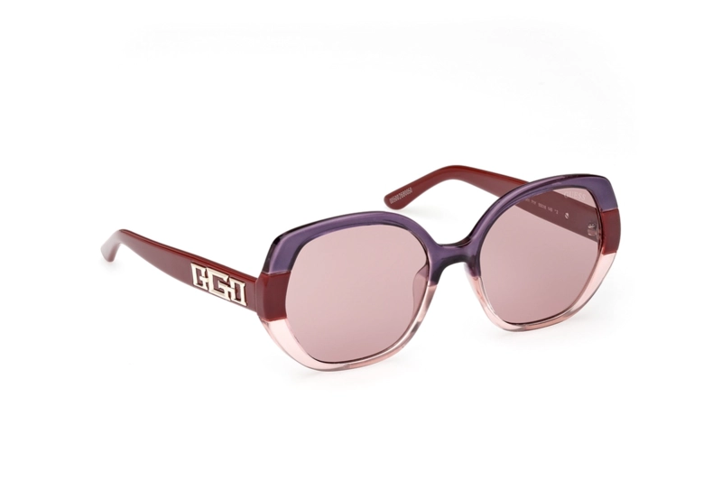 LENTES SOL GUESS BORDO - 8