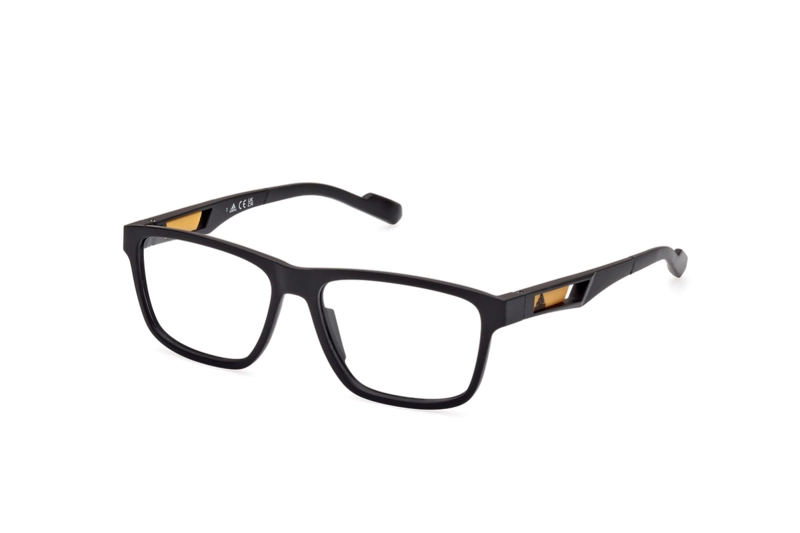LENTES OPTICOS NEGRO MATE ADIDAS SPORT - 2
