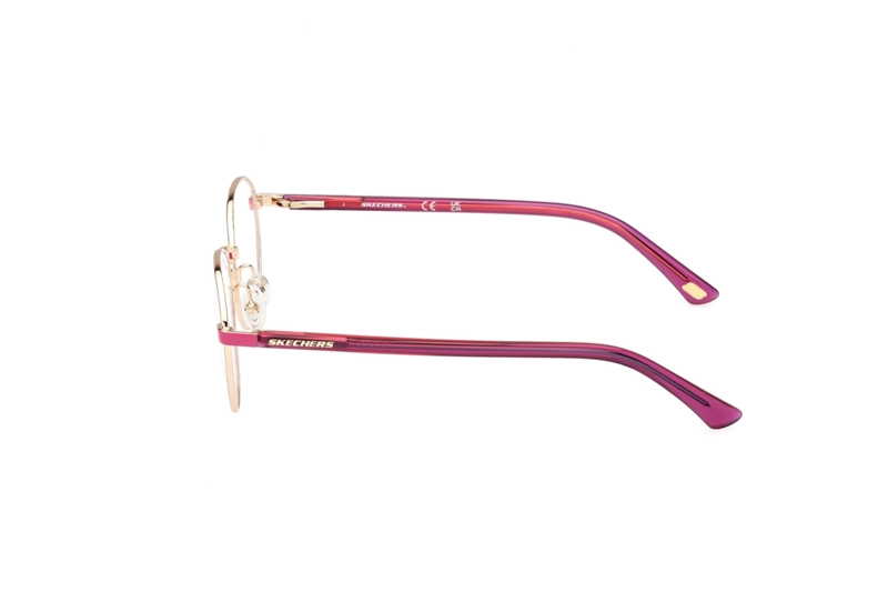 LENTES SKECHERS ÓPTICOS ROSADO BRILLANTE - 3