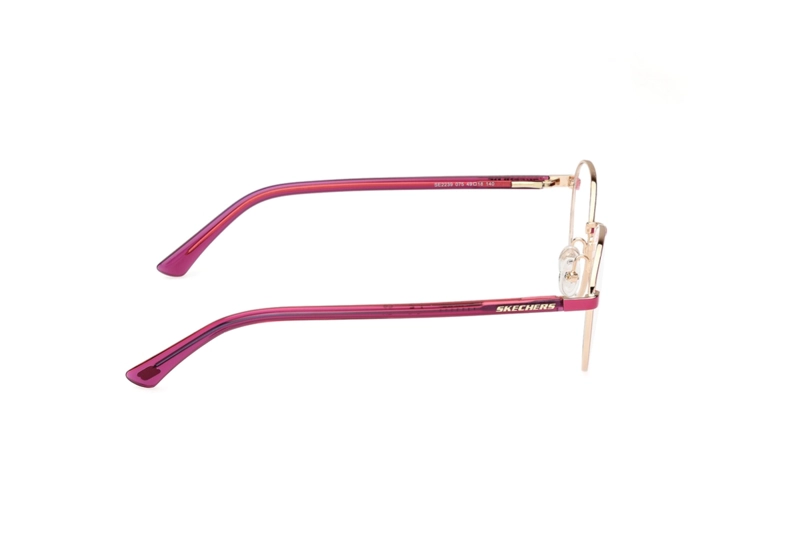 LENTES SKECHERS ÓPTICOS ROSADO BRILLANTE - 7
