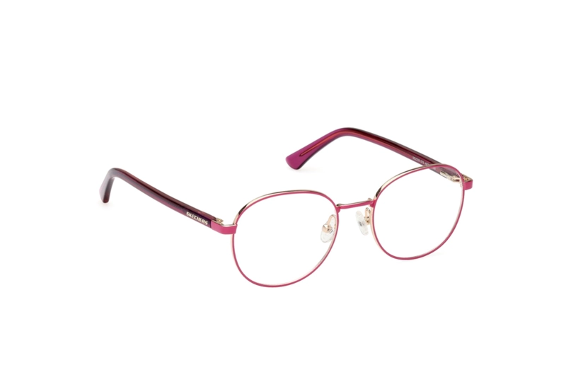 LENTES SKECHERS ÓPTICOS ROSADO BRILLANTE - 8