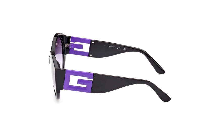 LENTES SOL GUESS VIOLETA ESPEJADOS - 3