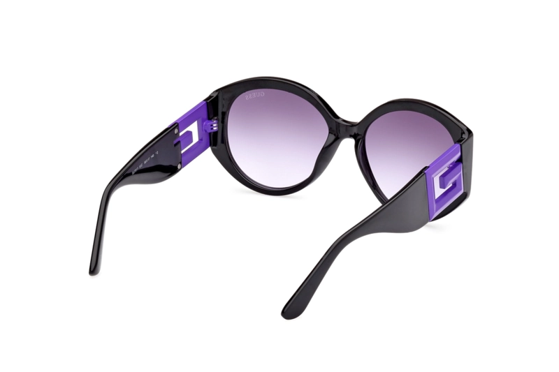 LENTES SOL GUESS VIOLETA ESPEJADOS - 6