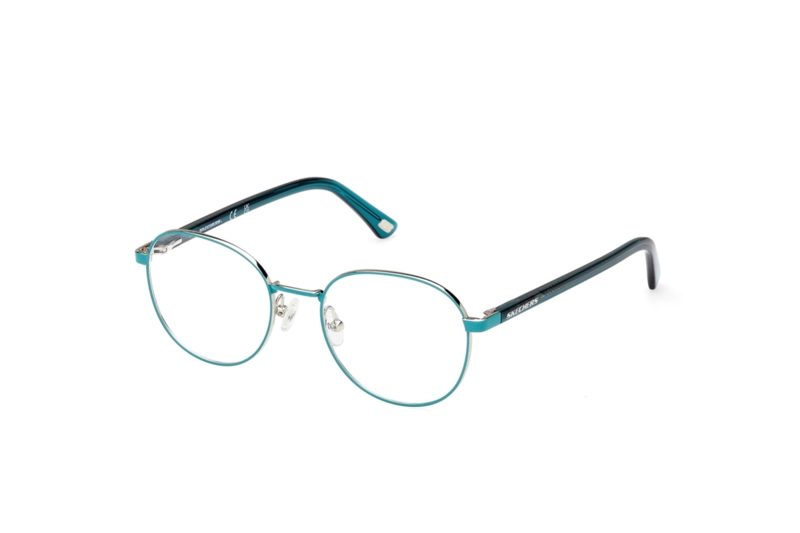 LENTES SKECHERS ÓPTICOS TURQUESA BRILLANTE - 2