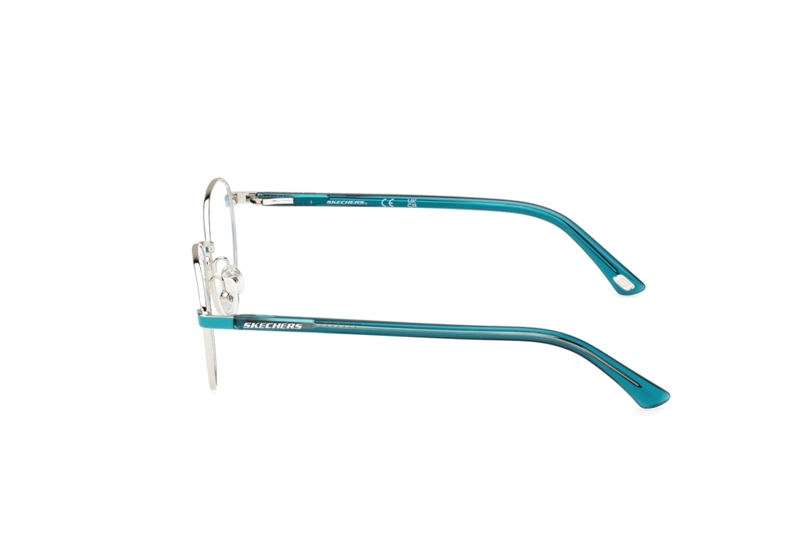 LENTES SKECHERS ÓPTICOS TURQUESA BRILLANTE - 3