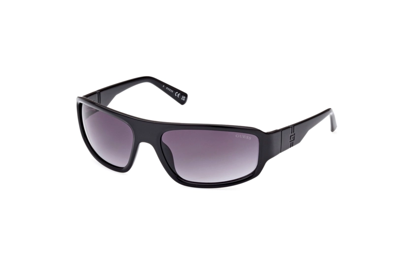 LENTES SOL GUESS NEGRO BRILLANTE - 2