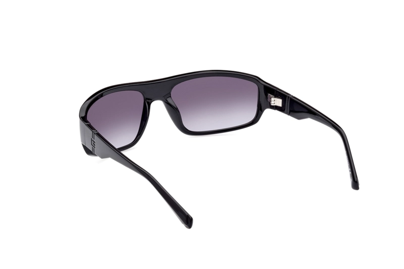 LENTES SOL GUESS NEGRO BRILLANTE - 4