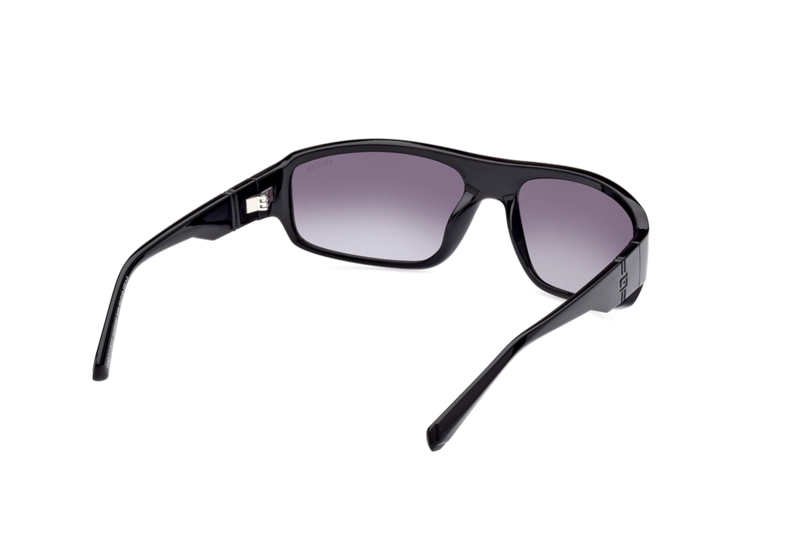 LENTES SOL GUESS NEGRO BRILLANTE - 6