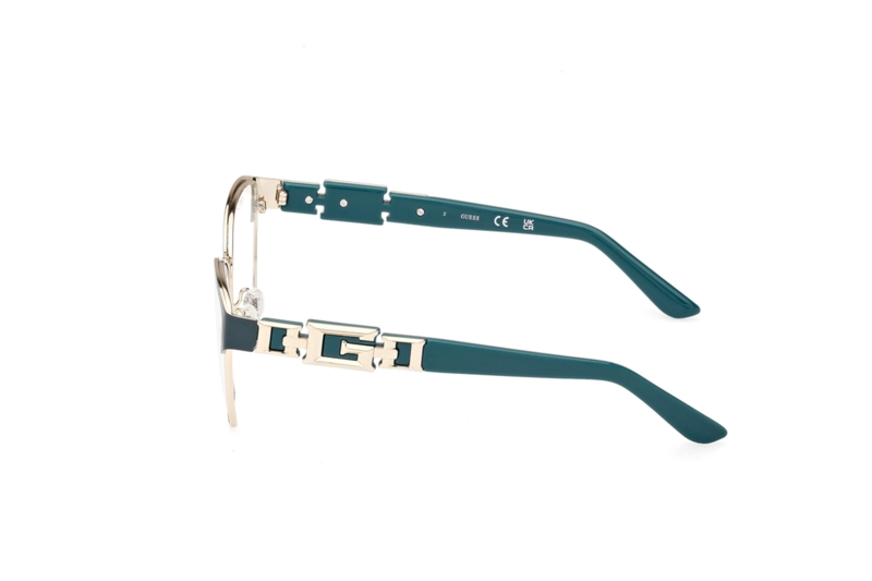 LENTES OPTICOS VERDE GUESS - 3