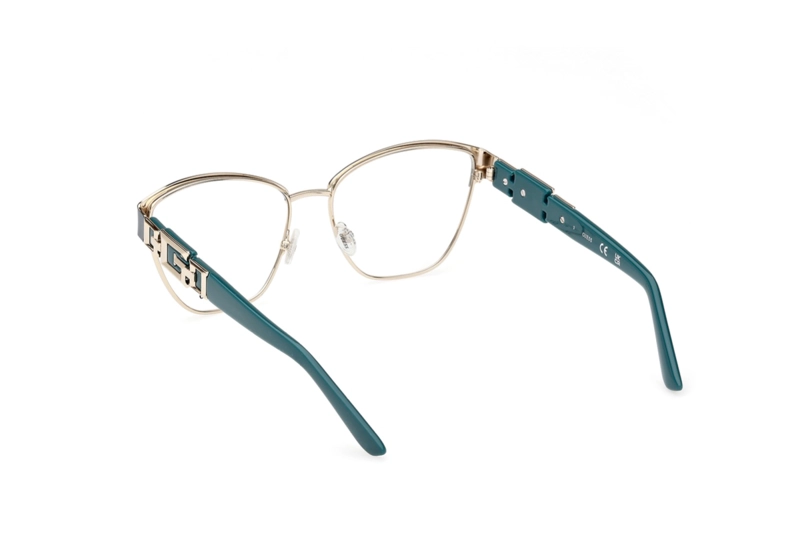 LENTES OPTICOS VERDE GUESS - 4