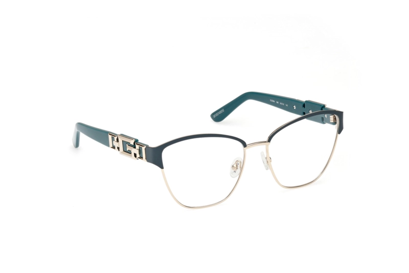 LENTES OPTICOS VERDE GUESS - 8