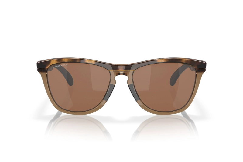 LENTES SOL OAKLEY FROGSKINS RANGE PRIZM TUNGSTEN POLARIZADOS ESPEJADOS - 1