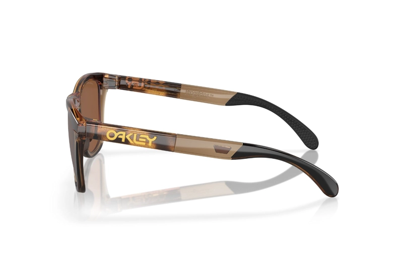 LENTES SOL OAKLEY FROGSKINS RANGE PRIZM TUNGSTEN POLARIZADOS ESPEJADOS - 3