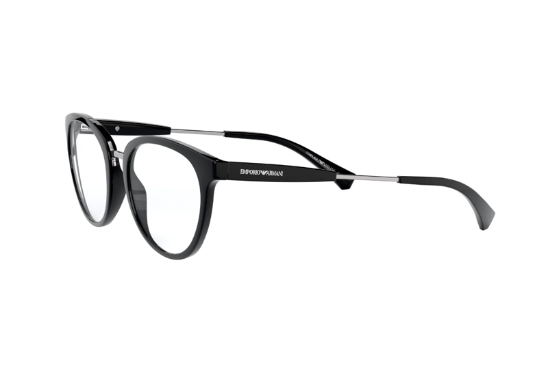 LENTES OPTICOS SHINY BLACK EMPORIO ARMANI - 3