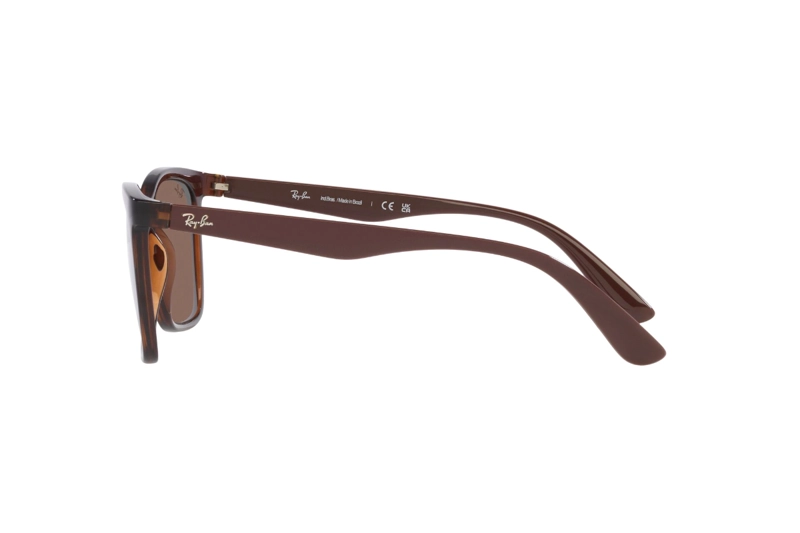 LENTES SOL RAY-BAN TRASLUCENT BROWN - 4