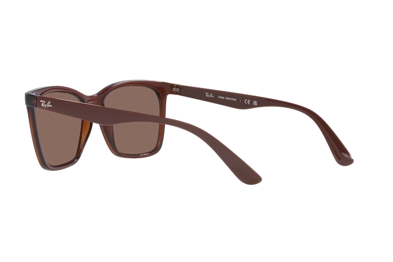 LENTES SOL RAY-BAN TRASLUCENT BROWN - 5