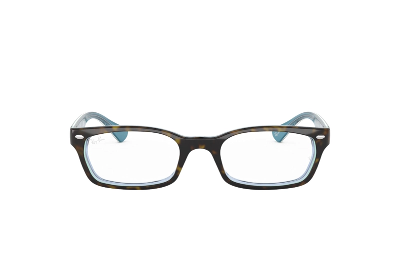 LENTES RAY-BAN ÓPTICOS HAVANA ON TRANSPARENT AZURE ÓPTICAL - 1