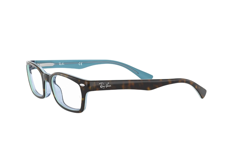 LENTES RAY-BAN ÓPTICOS HAVANA ON TRANSPARENT AZURE ÓPTICAL - 3