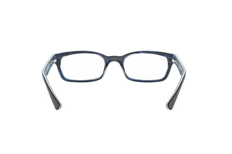 LENTES RAY-BAN ÓPTICOS HAVANA ON TRANSPARENT AZURE ÓPTICAL - 7
