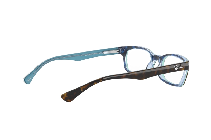 LENTES RAY-BAN ÓPTICOS HAVANA ON TRANSPARENT AZURE ÓPTICAL - 9