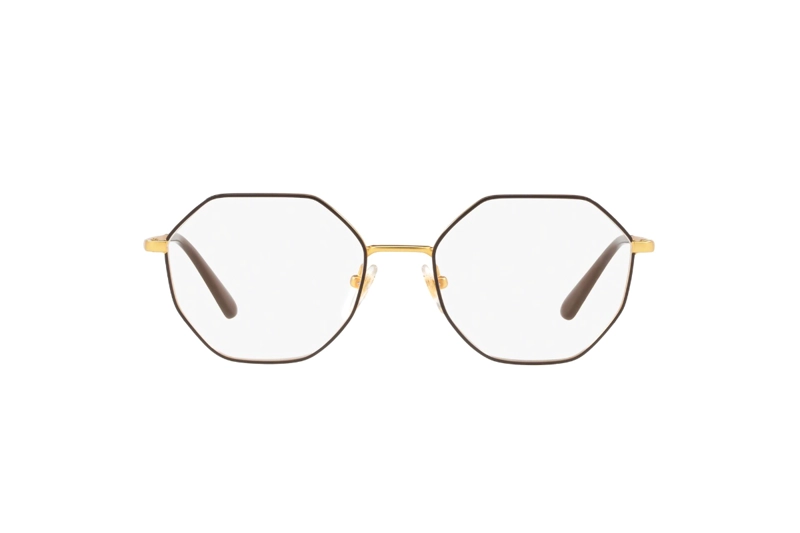 LENTES VOGUE ÓPTICOS TOP BROWN/PALE GOLD EYEWEAR - 1