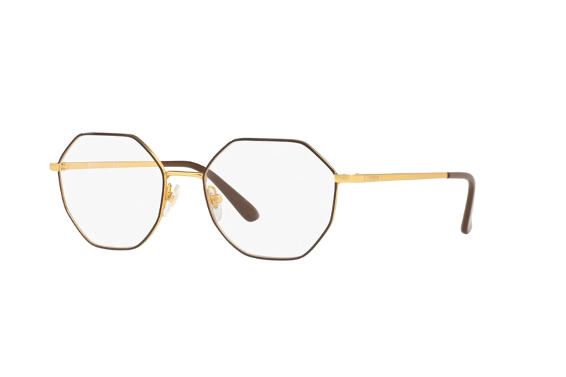 LENTES VOGUE ÓPTICOS TOP BROWN/PALE GOLD EYEWEAR - 2