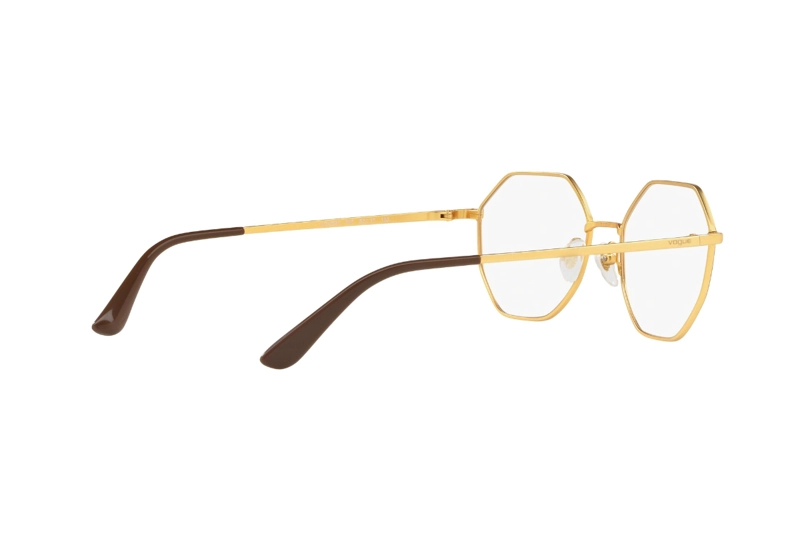 LENTES VOGUE ÓPTICOS TOP BROWN/PALE GOLD EYEWEAR - 9