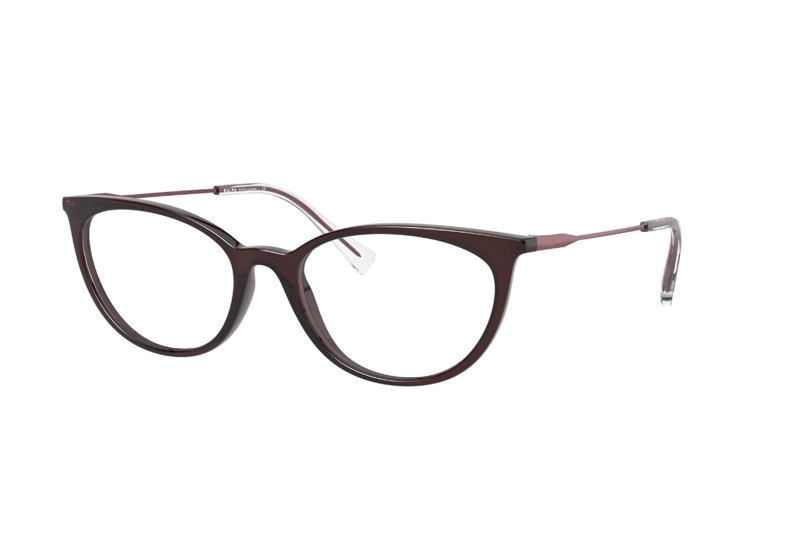 LENTES RALPH LAUREN ÓPTICOS SHINY OPALINE BURGUNDY - 2