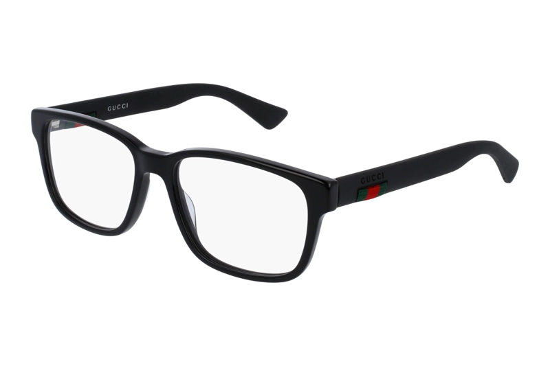 LENTES GUCCI ÓPTICOS SHINY BLACK - 1