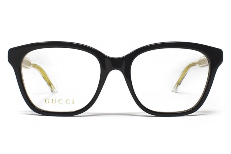 LENTES GUCCI ÓPTICOS SHINY BLACK - 3