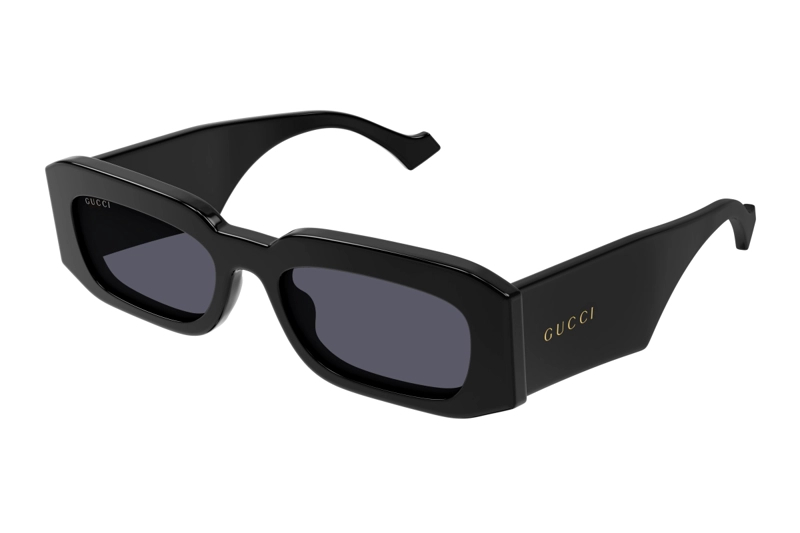 LENTES SOL GUCCI NEGRO SUSTENTABLE - 1