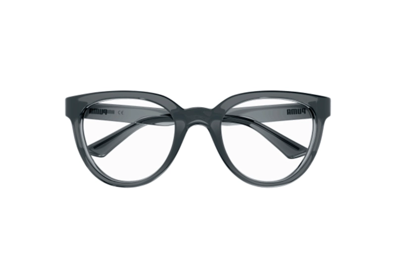 LENTES PUMA ÓPTICOS GRIS TRANSPARENTE SUSTENTABLE - 2