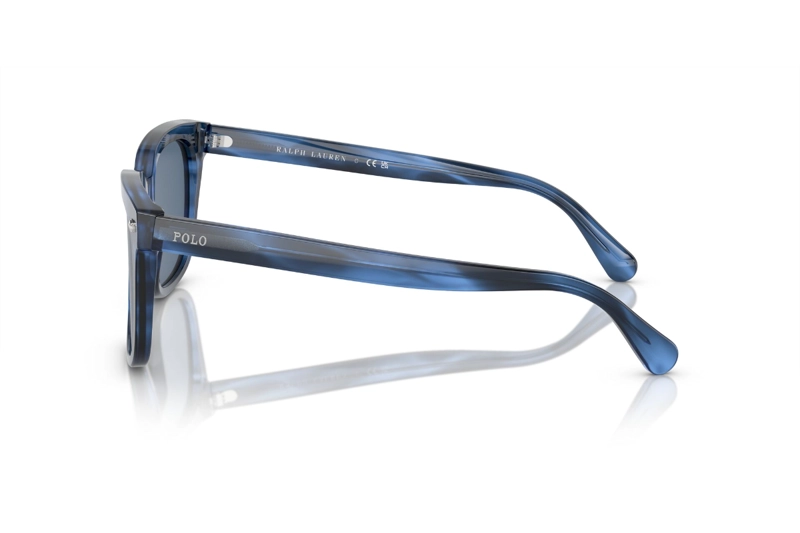 LENTES SOL POLO AZUL BRILLANTE RAYADO RALPH LAUREN - 3