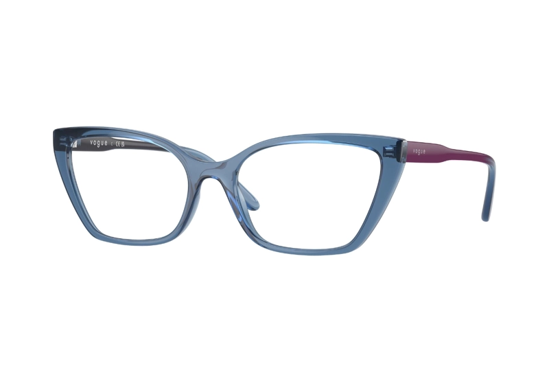 LENTES VOGUE ÓPTICOS AZUL TRANSPARENTE EYEWEAR - 2