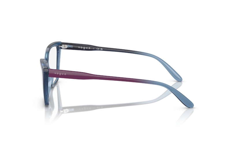 LENTES VOGUE ÓPTICOS AZUL TRANSPARENTE EYEWEAR - 3