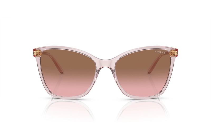LENTES DE SOL ROSADO TRANSPARENTE DEGRADADO VOGUE EYEWEAR - 1