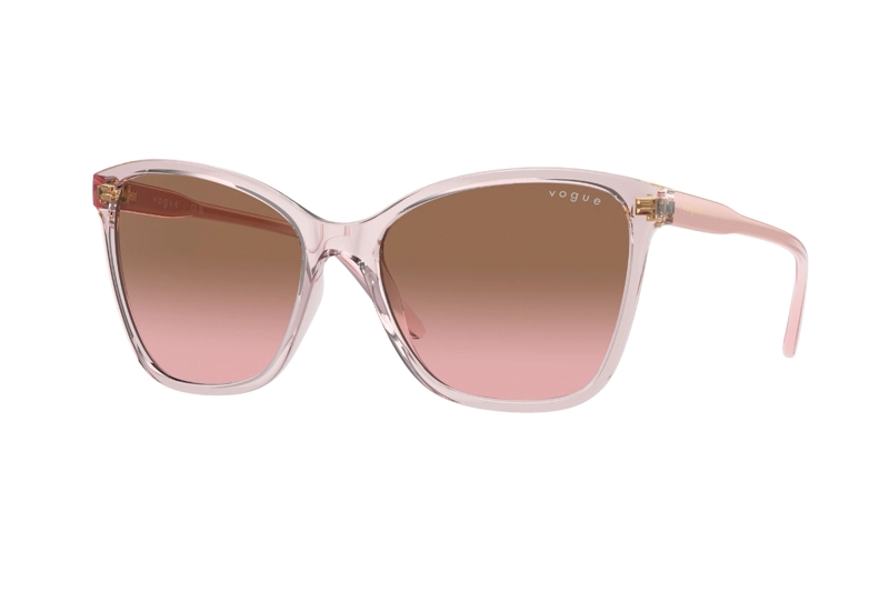 LENTES DE SOL ROSADO TRANSPARENTE DEGRADADO VOGUE EYEWEAR - 2