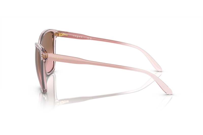 LENTES DE SOL ROSADO TRANSPARENTE DEGRADADO VOGUE EYEWEAR - 3